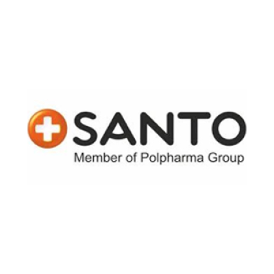 Логотип Santo (Polpharma Group)